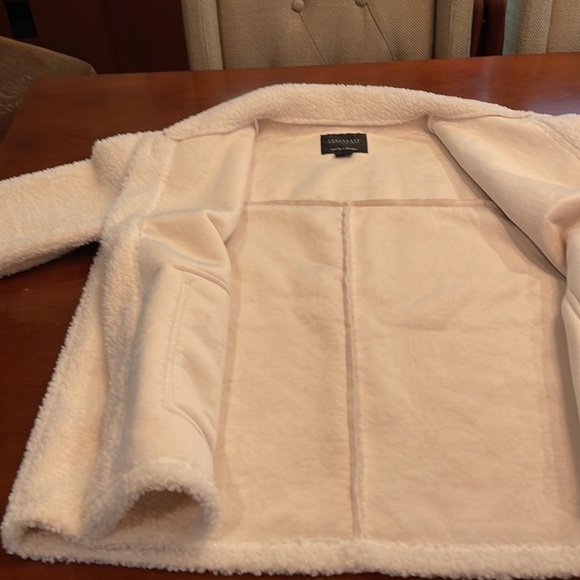 Sanctuary off white Sherpa jacket size Small - Picture 8 of 9